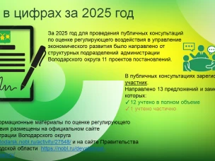 Итоги оценки регулирующего воздействия за 2025 год